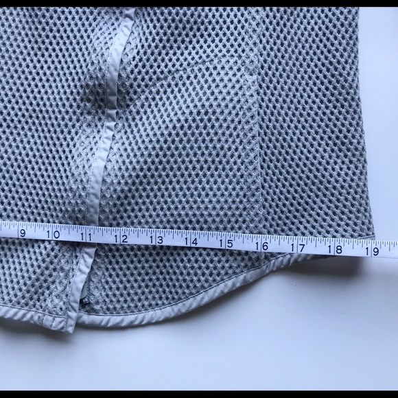 ➕ AKRIS PUNTO Asymmetrical Gray Light Zip Jacket - Picture 8 of 14